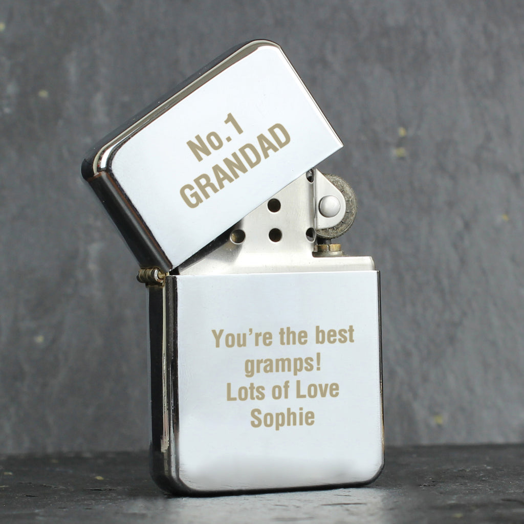 Personalised Silver Lighter for Wedding