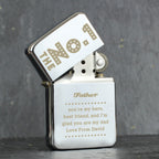 Personalised The No.1 Silver Lighter | Wedding Gift