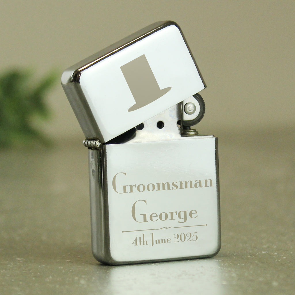 Personalised Groomsman Lighter | Keepsakes