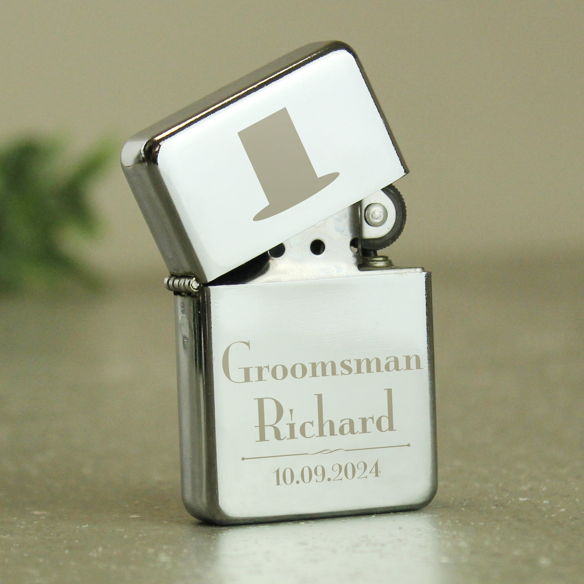 Personalised Groomsman Lighter | Keepsakes