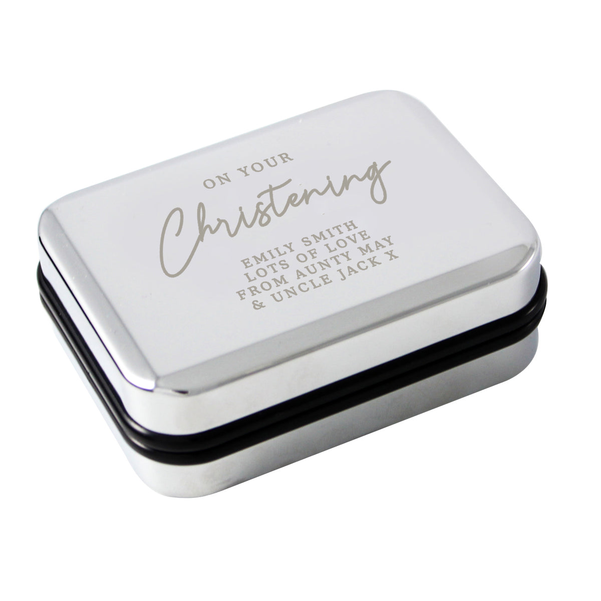 Personalised Christening Necklace Box | Gift for Her