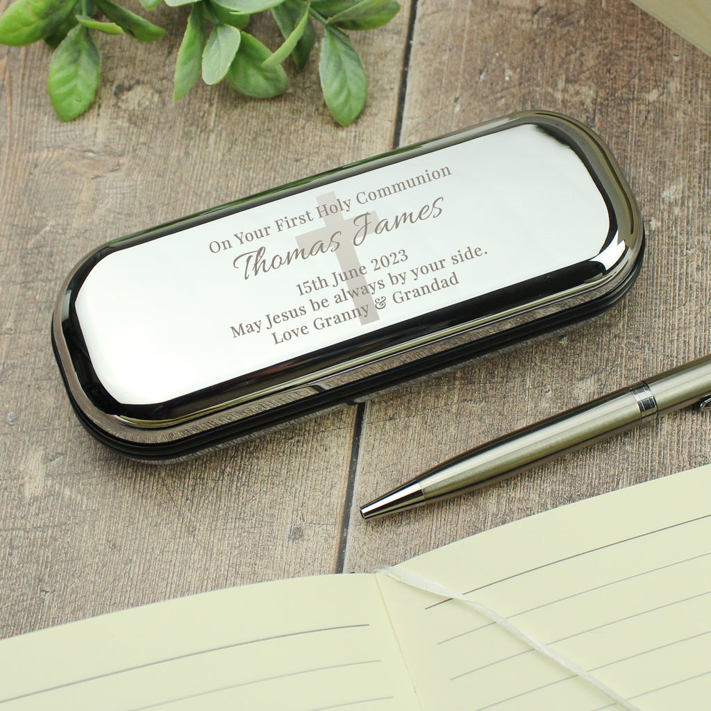 Personalised Religious Pen and Box Set | Stationery & Pens