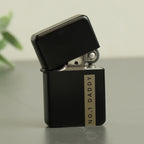 Personalised Name Only Black Lighter | Gift for Him