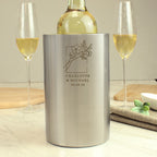 Personalised Botanical Wine Cooler | Wedding Gift