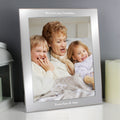 Personalised Any Message 10x8 Silver Photo Frame | Photo Frames, Albums and Guestbooks