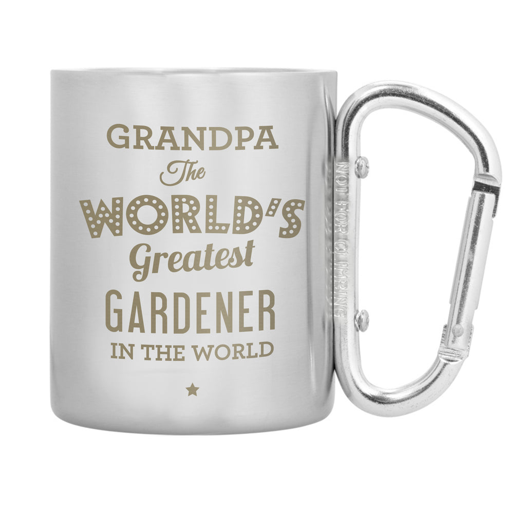 Personalised 'The World's Greatest' Stainless Steel Mug | Christmas Gift