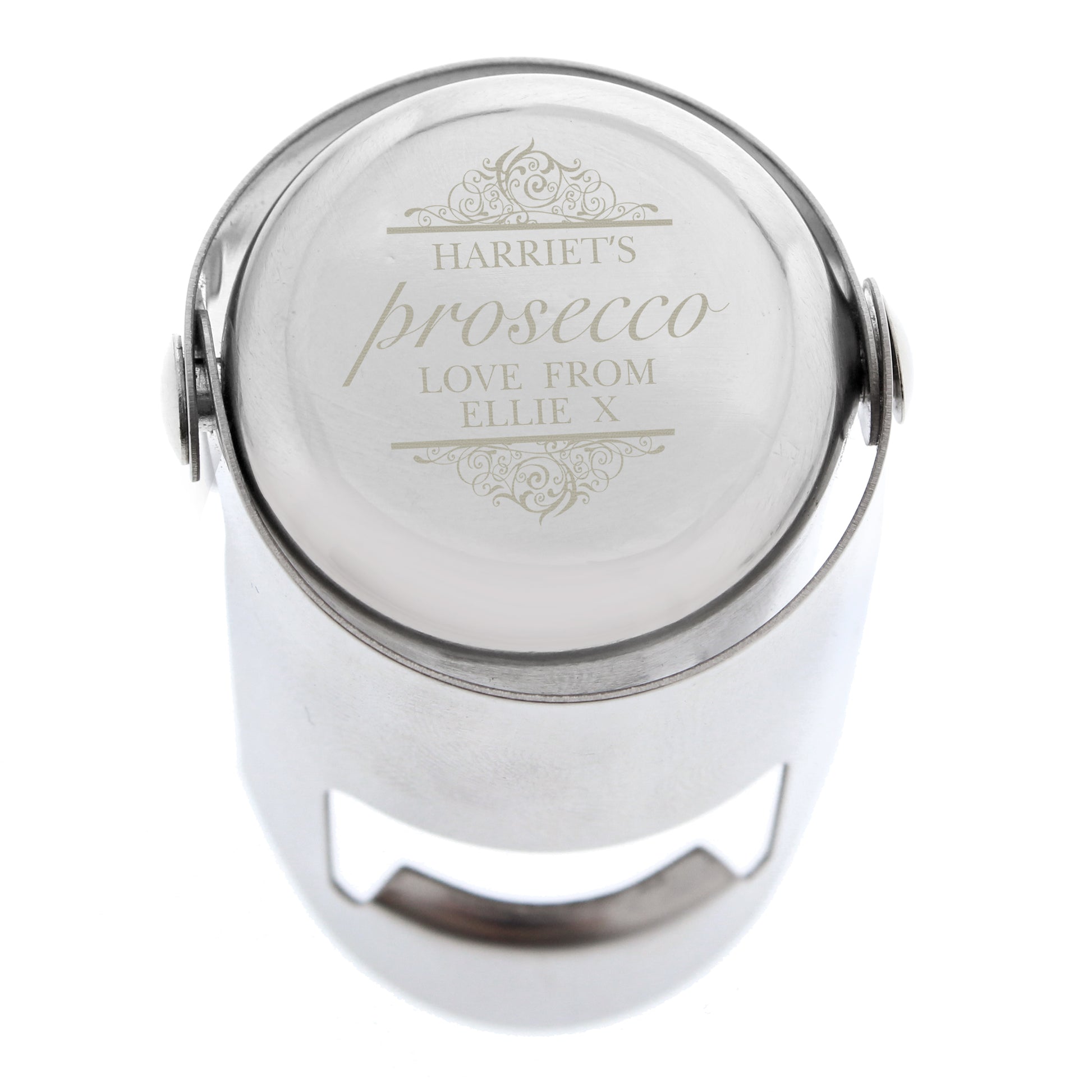 Personalised Prosecco Bottle Stopper - Wine Stopper - Inspired Creative Gifts