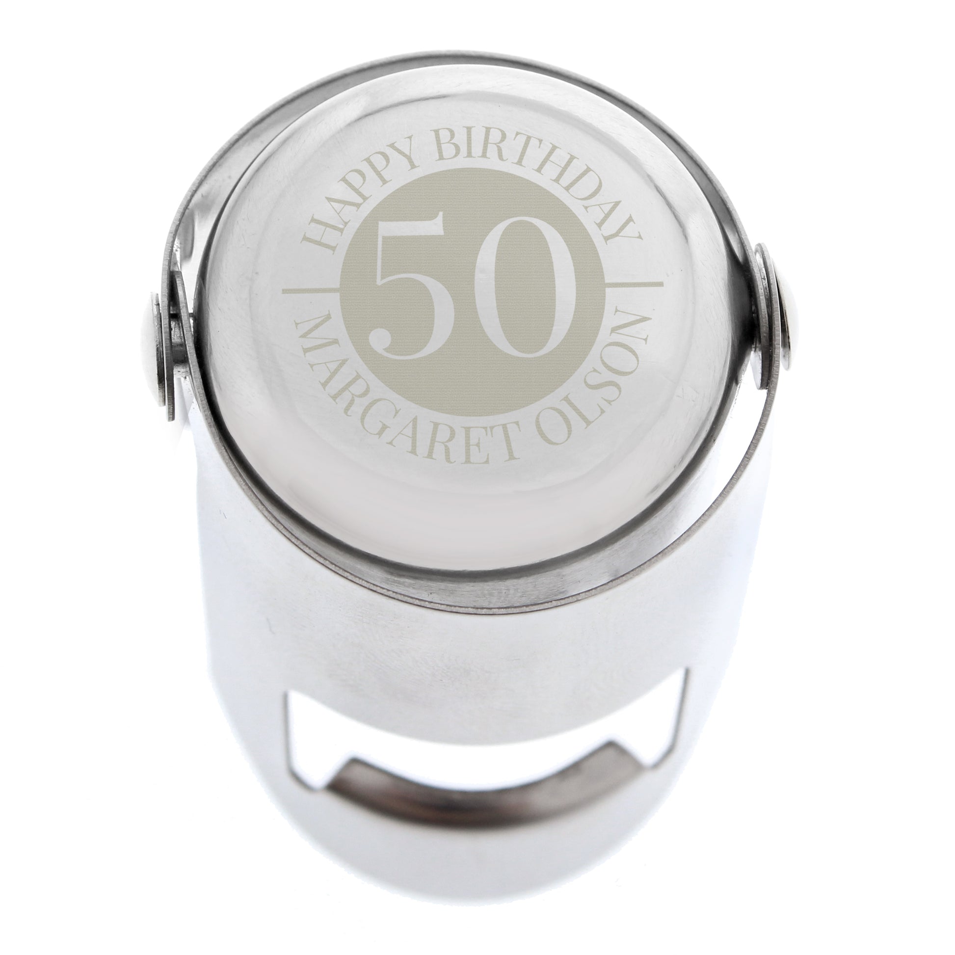 Personalised Big Number Bottle Stopper - Wine Stopper - Inspired Creative Gifts