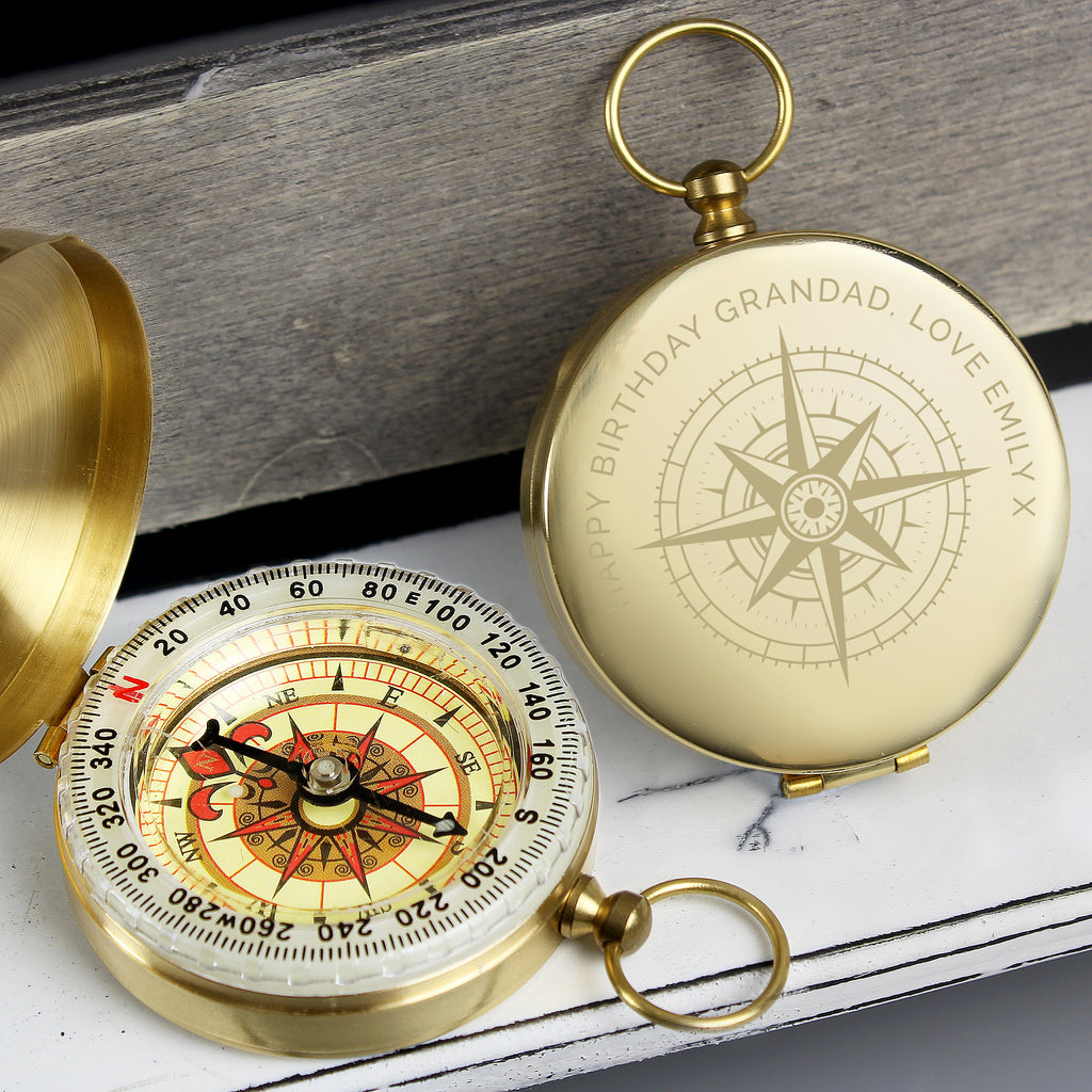 Personalised Keepsake Compass | Keepsakes | Inspired Creative Gifts