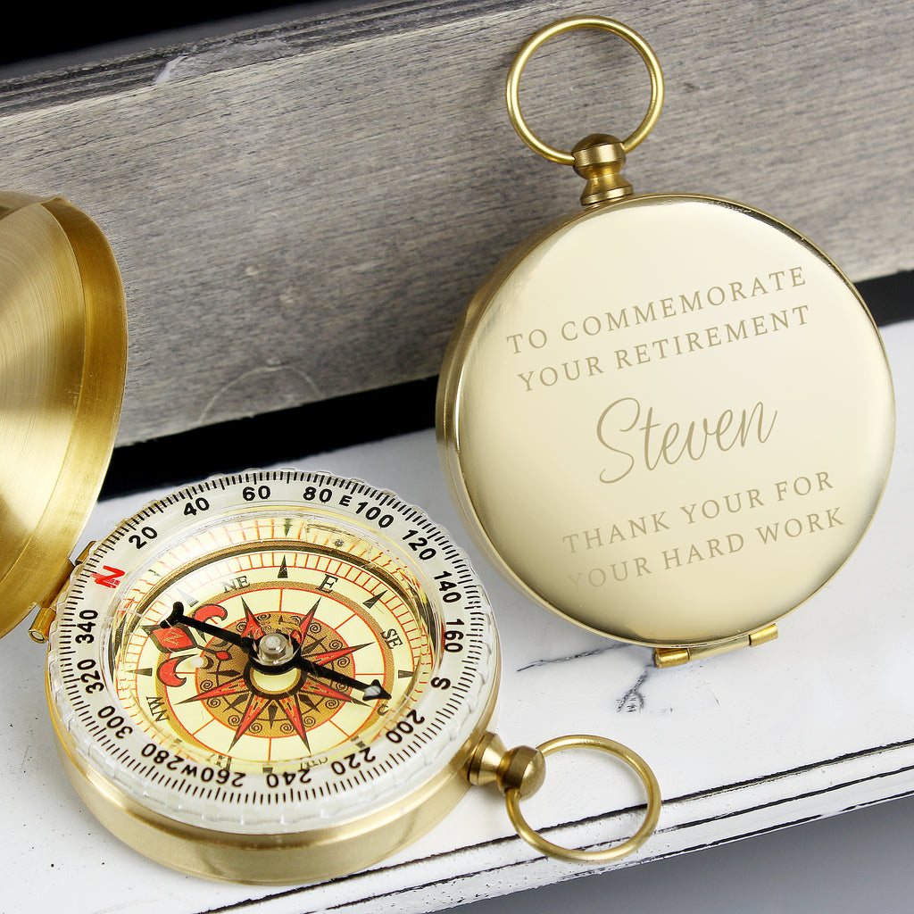 Personalised Classic Keepsake Compass | Keepsakes