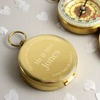 Personalised Wedding Compass | Keepsakes