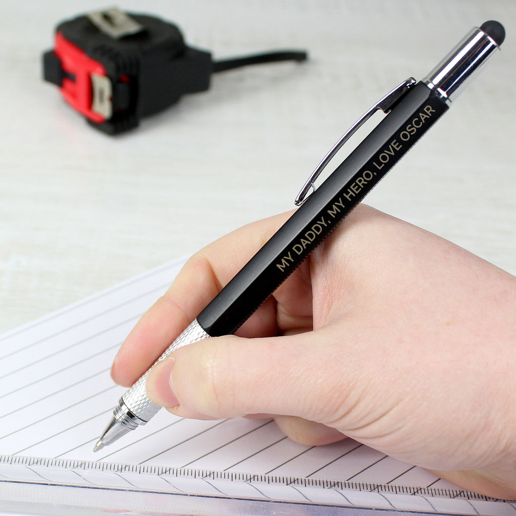Personalised Free Text Multi Tool Pen | Keepsakes