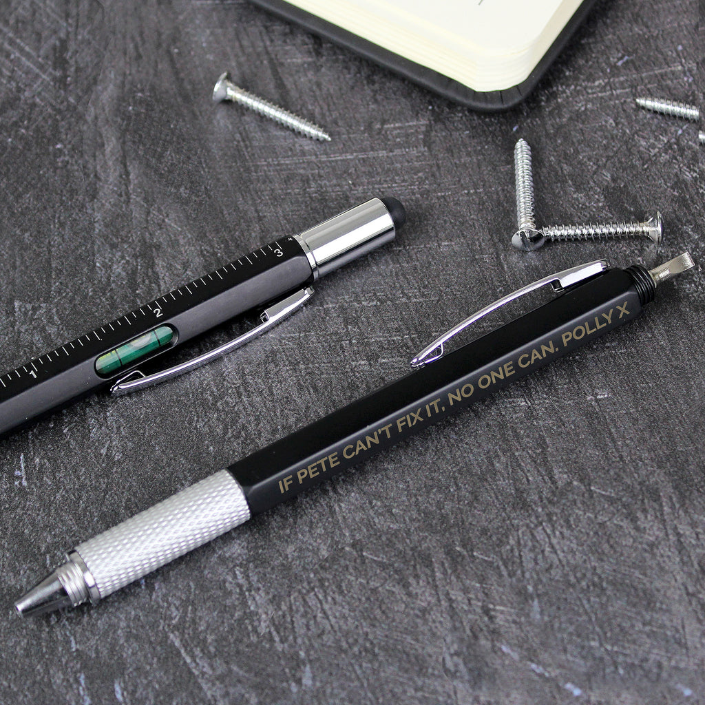 Personalised Free Text Multi Tool Pen | Keepsakes