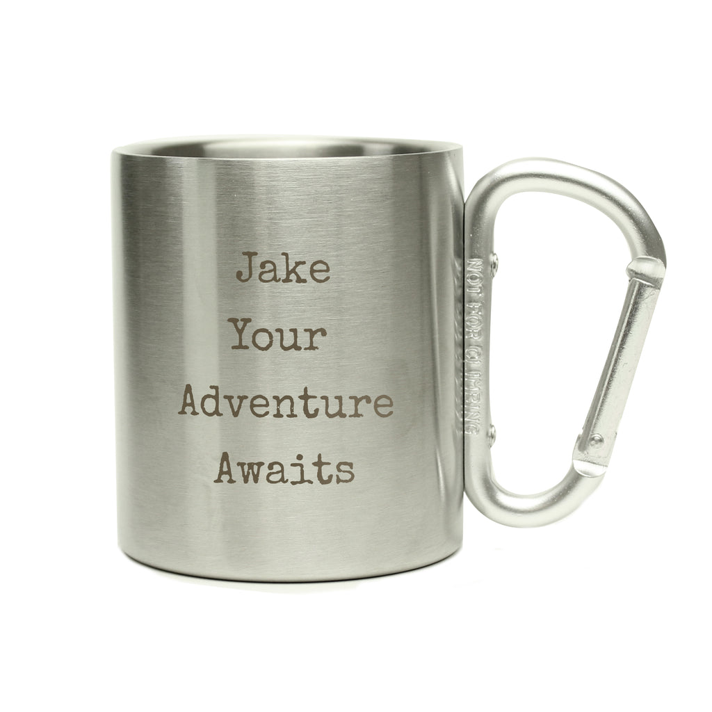 Personalised Free Text Metal Mug - Inspired Creative Gifts