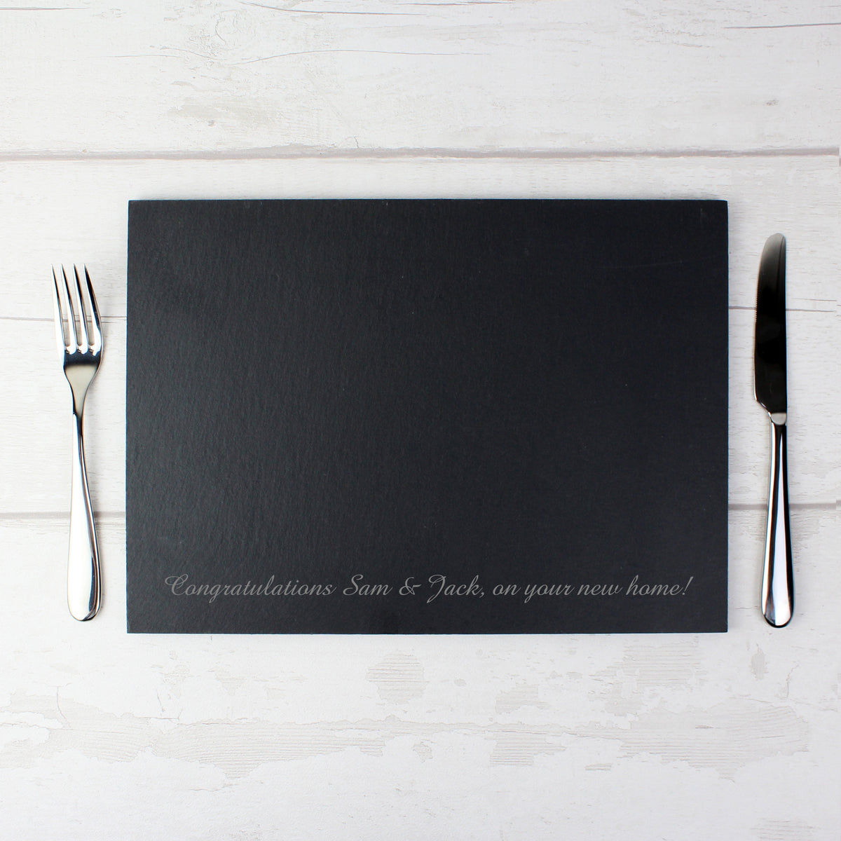 Personalised Engraved Slate Placemat | Kitchen, Baking & Dining Gifts