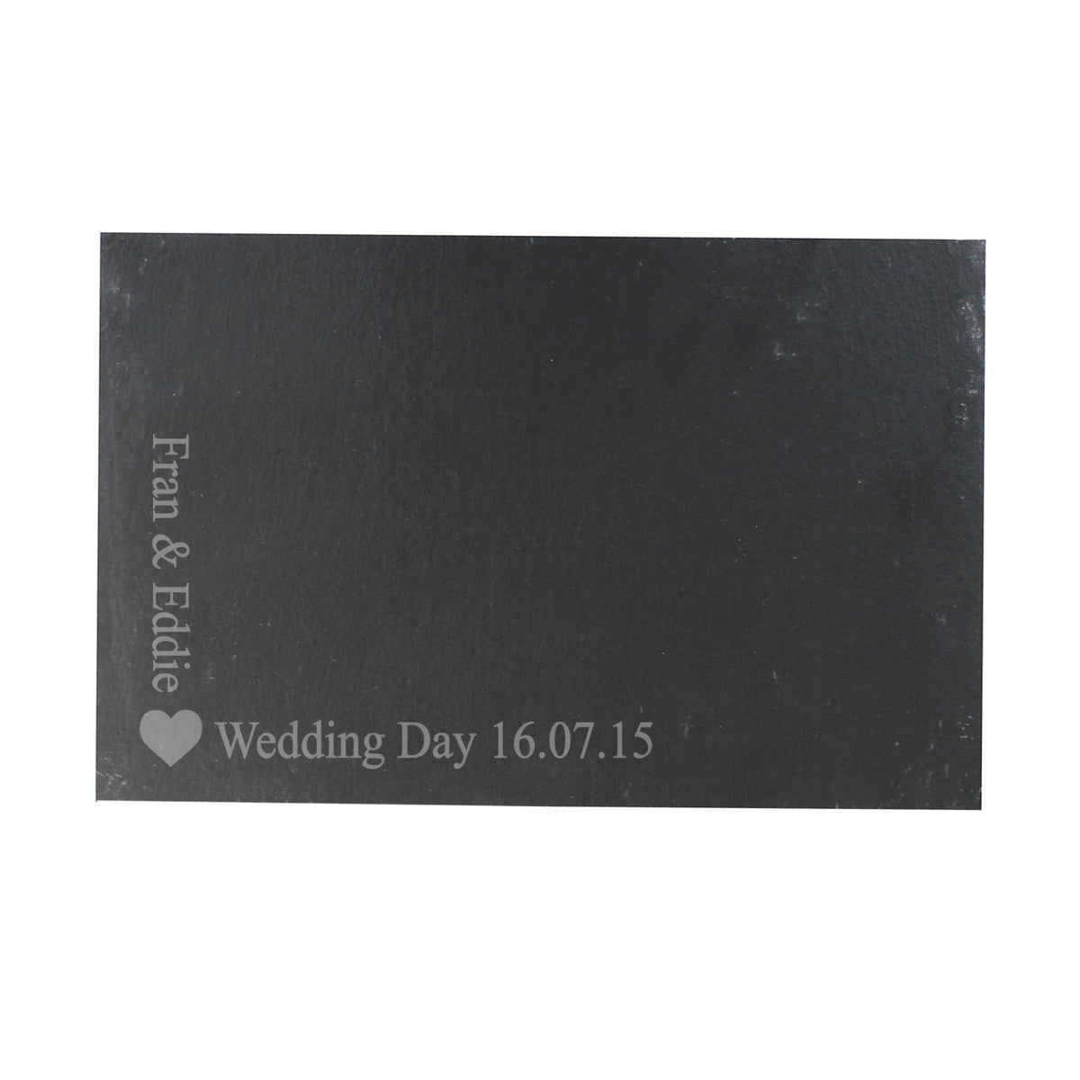 Personalised Heart Motif Slate Placemat | Kitchen, Baking & Dining Gifts | Wedding Gift