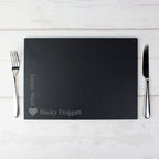 Personalised Heart Motif Slate Placemat | Kitchen, Baking & Dining Gifts | Wedding Gift