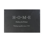 Personalised HOME Slate Rectangle Placemat | Kitchen, Baking & Dining Gifts | Inspired Creative Gifts