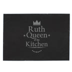 Personalised Queen of the Kitchen Slate Placemat | Kitchen, Baking & Dining Gifts | Christmas Gift
