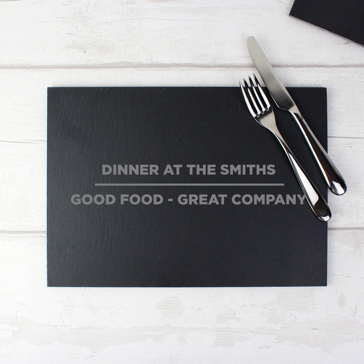 Personalised Classic Slate Rectangle Placemat | Kitchen, Baking & Dining Gifts | Inspired Creative Gifts