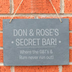Personalised Large Hanging Slate Sign | Mother's Day Gift