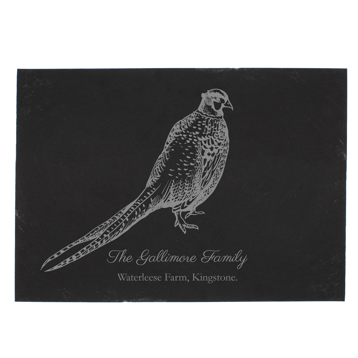 Personalised Pheasant Slate Placemat | Kitchen, Baking & Dining Gifts
