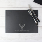 Personalised Stag Slate Placemat | Kitchen, Baking & Dining Gifts | Inspired Creative Gifts
