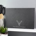 Personalised Stag Slate Placemat | Kitchen, Baking & Dining Gifts | Inspired Creative Gifts
