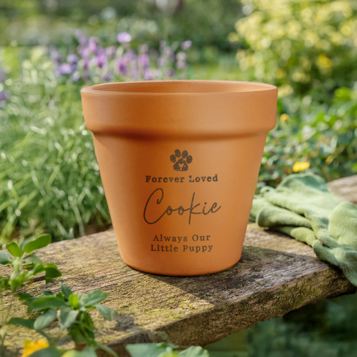 Personalised Pet Memorial Terracotta Plant Pot | Gift for Pets