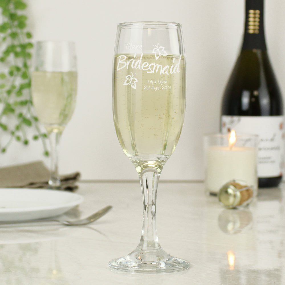 Personalised Elegance Flute - Glasses & Barware - Inspired Creative Gifts