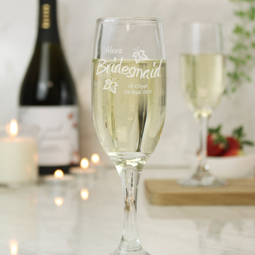 Personalised Elegance Flute - Glasses & Barware - Inspired Creative Gifts