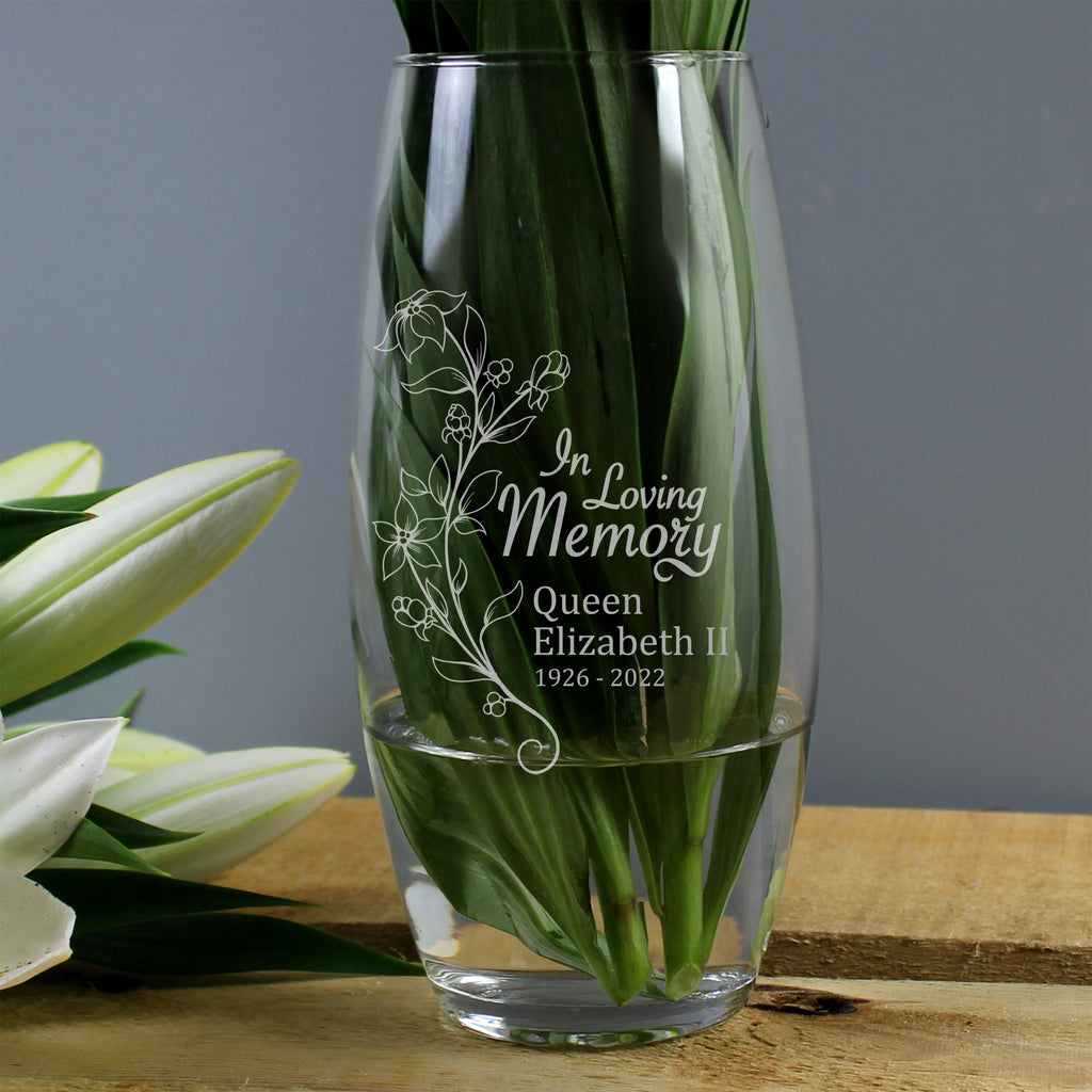 Personalised In Loving Memory Vase | Vases | Inspired Creative Gifts