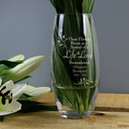 Personalised Life & Love Memorial Vase | Vases | Memorial Gift