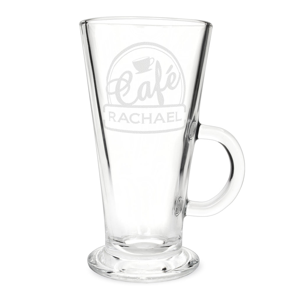 Personalised Cafe Latte Glass - Glasses & Barware - Inspired Creative Gifts
