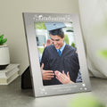 Personalised Graduation Confetti 5x7 Silver Photo Frame | Photo Frames, Albums and Guestbooks | Inspired Creative Gifts