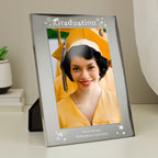 Personalised Graduation Confetti 5x7 Silver Photo Frame | Photo Frames, Albums and Guestbooks | Inspired Creative Gifts