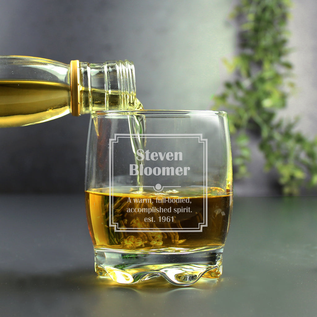 Personalised Art Deco Tumbler - Tumbler - Inspired Creative Gifts