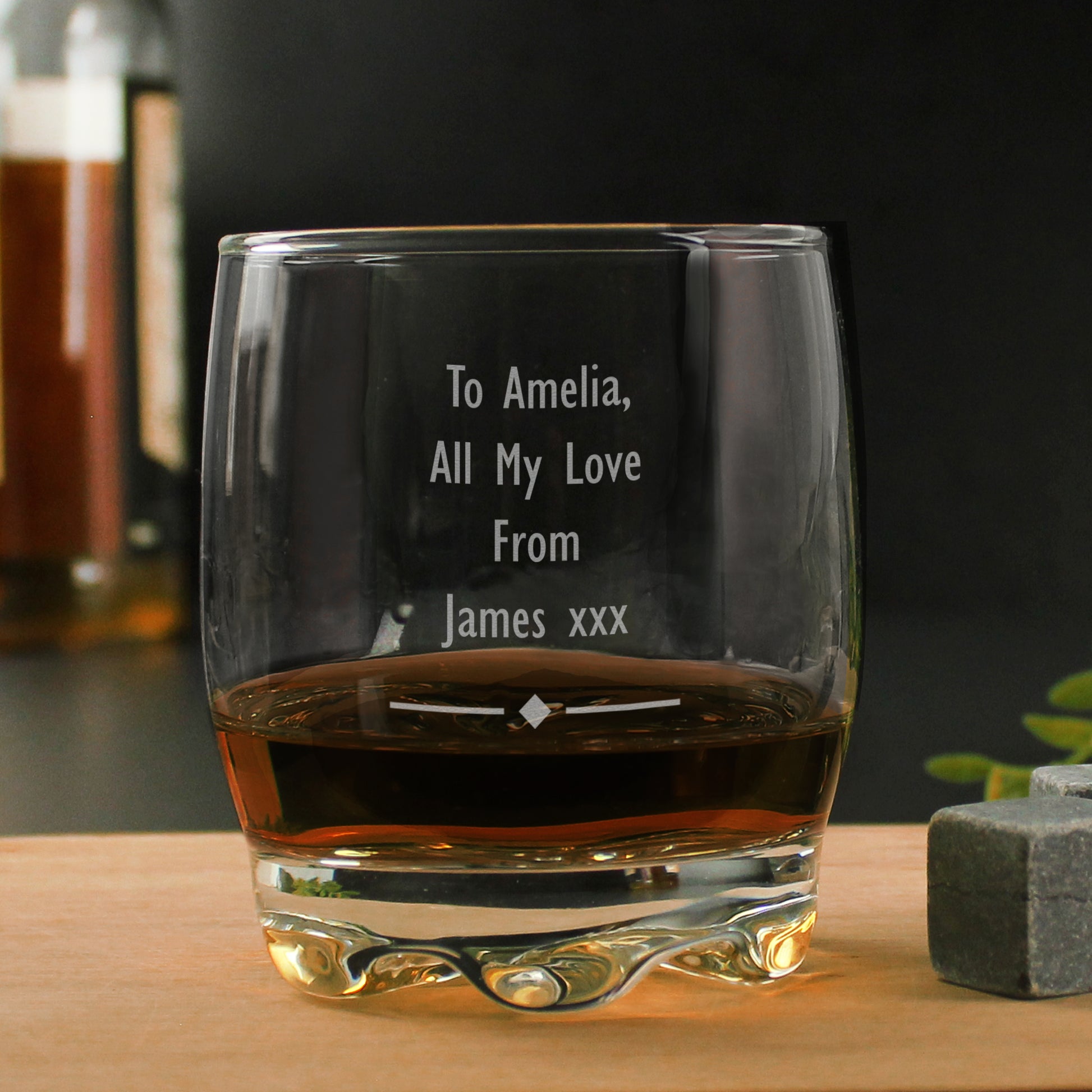 Personalised Diamond Motif Tumbler - Tumbler - Inspired Creative Gifts