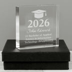 Personalised Graduation Crystal Token | Ornaments | Inspired Creative Gifts