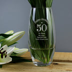 Personalised Happy Birthday Bullet Vase | Birthday Gift