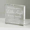 Personalised Little Angel Crystal Token | Memorial Gift