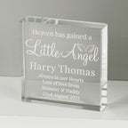 Personalised Little Angel Crystal Token | Memorial Gift