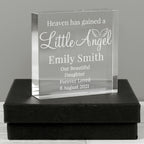 Personalised Little Angel Crystal Token | Memorial Gift