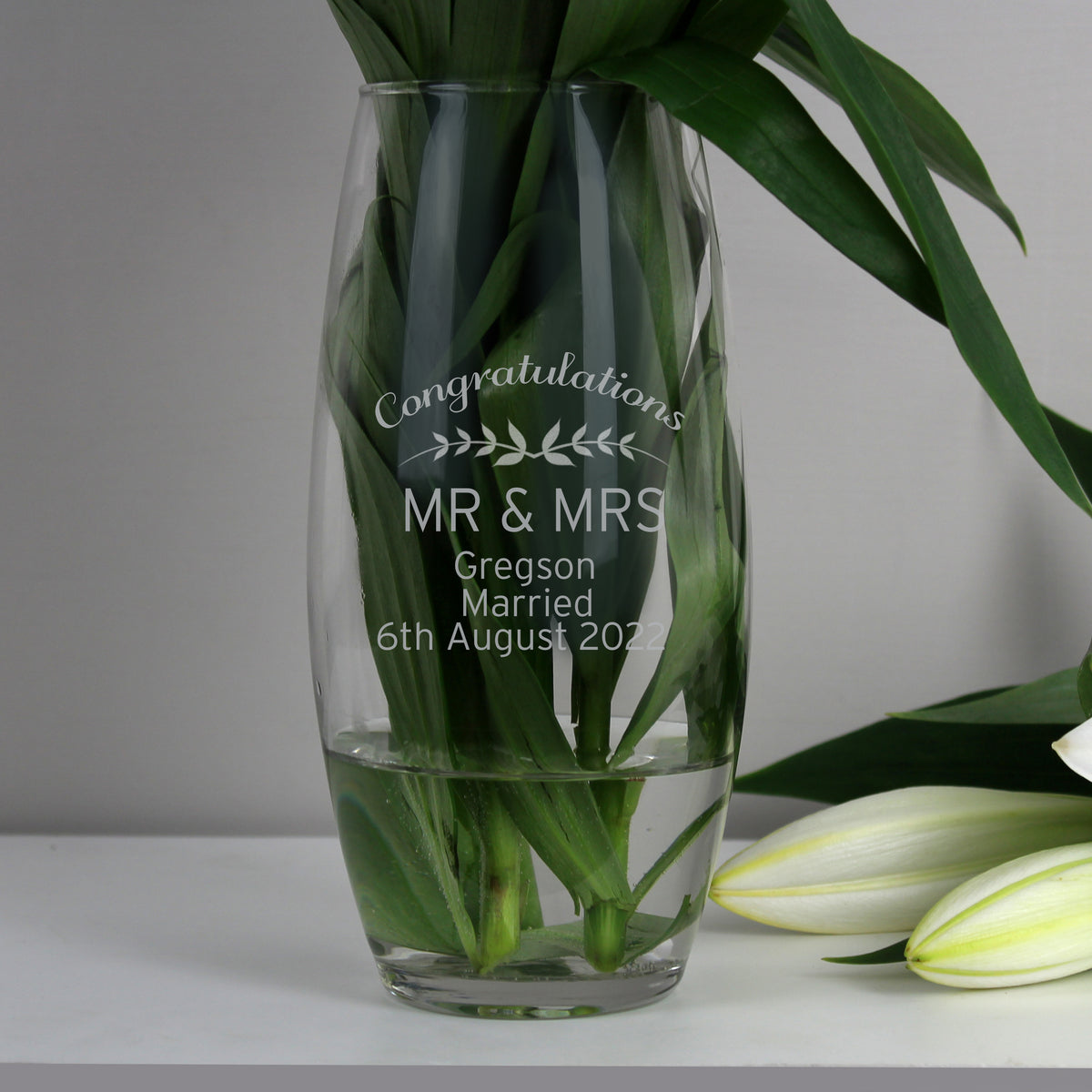 Personalised Classic Bullet Vase | Gift for Her