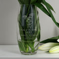 Personalised May Birth Flower Bullet Vase | Vases | Mother's Day Gift