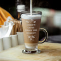 Personalised Autumn Latte Glass | Halloween Gift