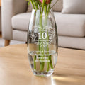 Personalised Anniversary Wreath Bullet Vase | Vases | Inspired Creative Gifts