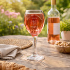 Personalised Since Wine Glass