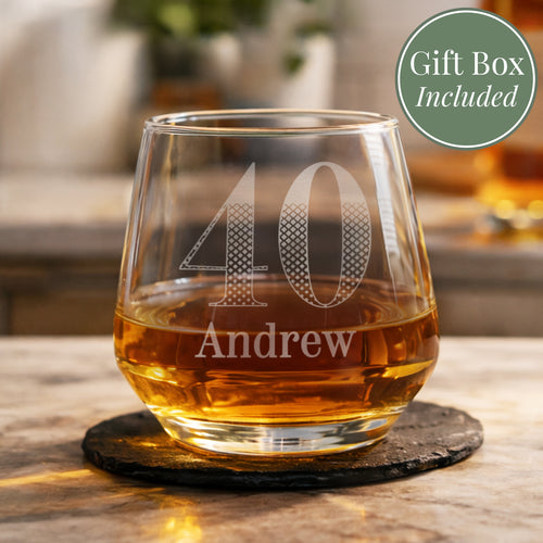 Personalised Big Age Tumbler | Anniversary Gift