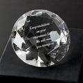 Personalised Diamond Paperweight | Ornaments